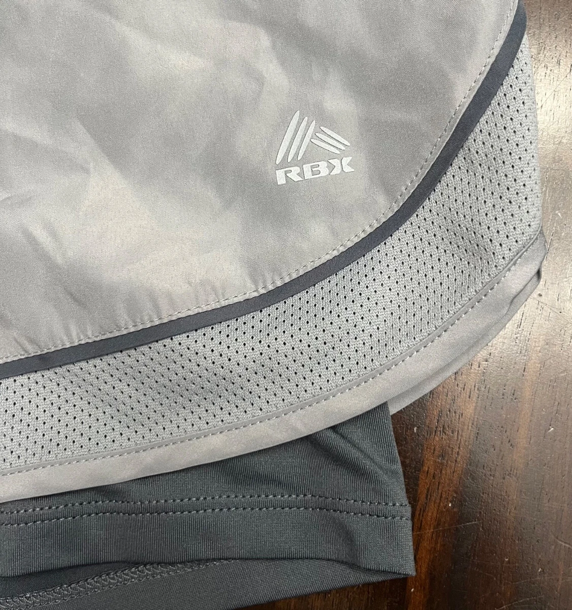 Running shorts with biker shorts underneath store