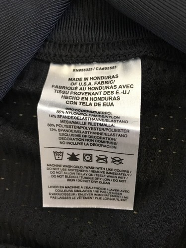 Nike Team Black Short Sleeve Performance Vented Shirt Size Small. - Picture 8 of 11