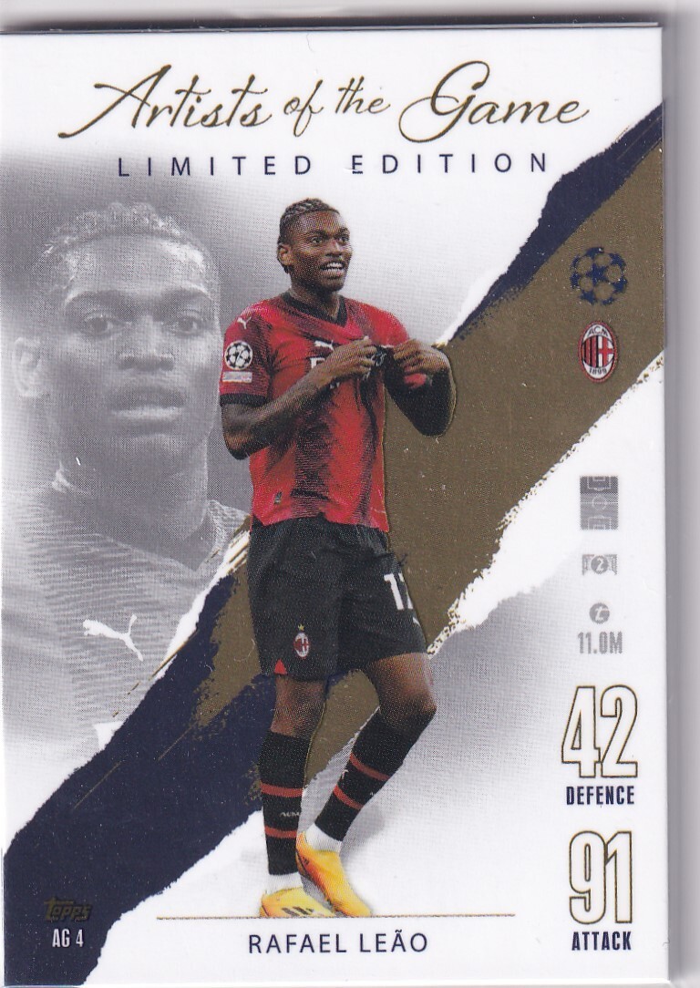 Topps Match Attax CL 23/24 Nr. AG 4 Rafael Leao Artists of the