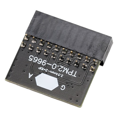 TPM 2.0 Verschlüsselung Sicherheitsmodul 20Pin 2 10P Für Win11 Für Gigabyte Neu* - Afbeelding 3 van 11