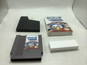 Pinball Quest NES Nintendo Authentic! Cartridge, Box, Styrofoam & sleeve Rare!