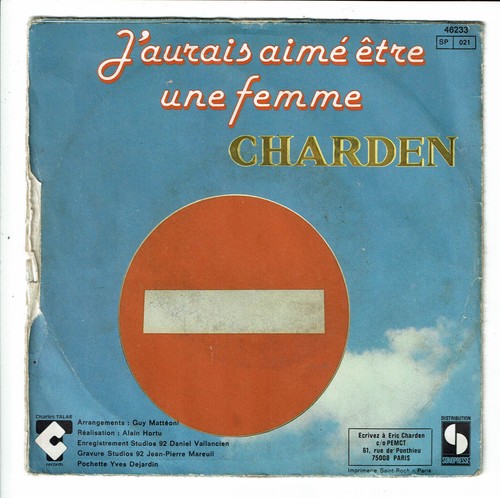 Eric CHARDEN Vinyle 7" 45T L'ETE S'RA CHAUD - J'... AIME ETRE FEMME -TALAR 46233 - Picture 3 of 3