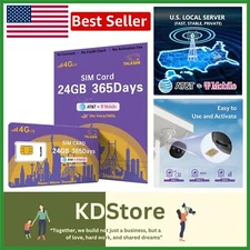 Unlimited Possibilities with 24GB Data SIM Card for All Unlocked 4G Devices