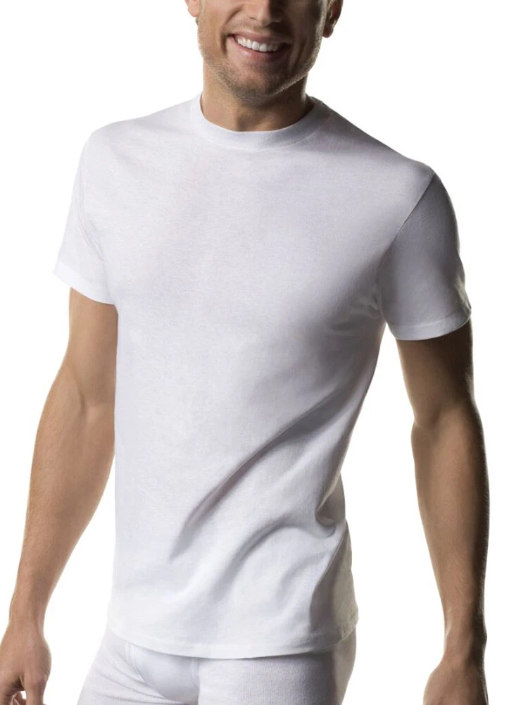 Hanes Men's ComfortSoft Crewneck Undershirt 3-Pack 2135