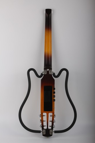 Elektrische akustische Reise tragbare Gitarre eingebauter Effekt Delay Hall Kopfhörer - Bild 3 von 16