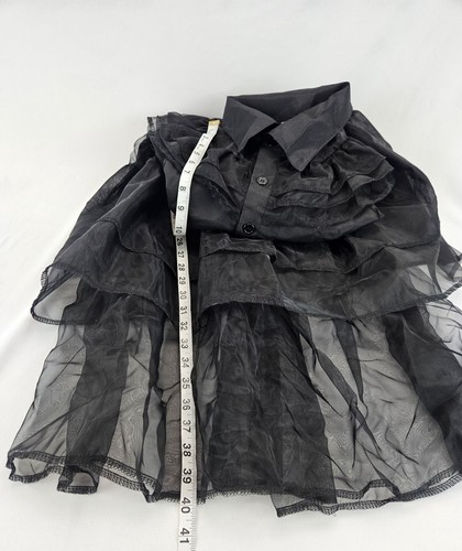 Black costume girls dress for Kids Black Family Costumes Halloween Sz 9-10 T - Picture 13 of 16