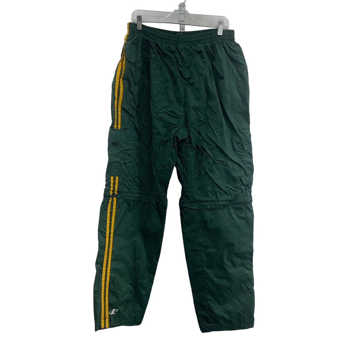 Tシャツ・カットソー placestudio Piping Track Cargo Bag Team Nylon Maxi Long Skir Logo Athletic Green Lined Baggy Fit Track Pants XL Nylon