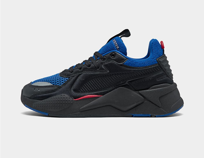 puma rsx black and red
