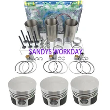 D850 D850-5B Engine Rebuild Kit for Kubota B1550D B1550E B1550HST-D B1550HST-E