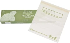 100% Compostable Food Storage Bags [Gallon 50 Pack] Eco-Friendly Freezer Bags, R