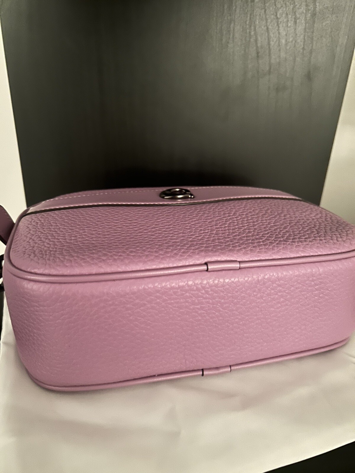 COACH Willow Camera Bag Crossbody In Violet Orchid Le… Gem