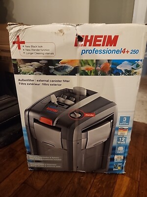 Eheim 4+ 250 Canister Filter Aquarium Filter 65 Gallons Fish Tank