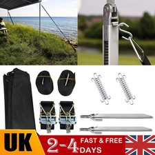 RV Awning Windproof Storm Hold Down Canopy Side Fixing Straps for Thule Trailer