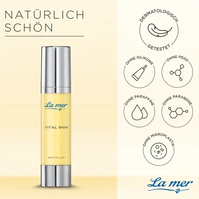 La mer Vital Skin 24h Fluid 50 ml - Bild 4 von 4