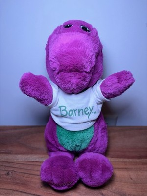 Dakin Original Barney 11  Stuffed Plush Lyons Group Backyard Vintage 90s 1992