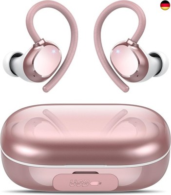 Lekaby Bluetooth Kopfhörer Sport, in Ear Kabellos mit 2 ENC Mikrofon für HD A