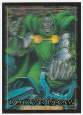 2024 UD SkyBox Marvel Masterpieces '92 Platinum Lenticular DOCTOR DOOM #26