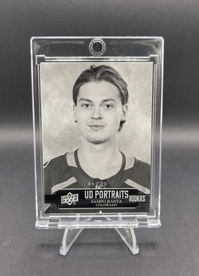 2021-22 Upper Deck UD Portraits Rookies #P-51 Sampo Ranta /99 - Colorado