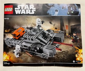 Lego star wars 75152 100% Complete With Instructions No Box