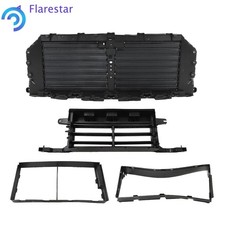 Upper+Lower Radiator Grille Shutter Assembly For Ford F150 W/o Motor 2021-2023