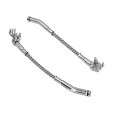 Snowmobile Ice-Scratcher Assembly Rotation-ResistantRotation for Cold Weather