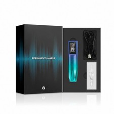 Wireless Tattoo Machine Pen Multi-Frequency 1800mAh Rechargeable Brushless Motor