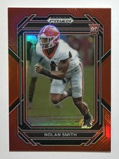 2023 Panini Prizm Draft Picks Nolan Smith #177 Red Prizm/299 RC