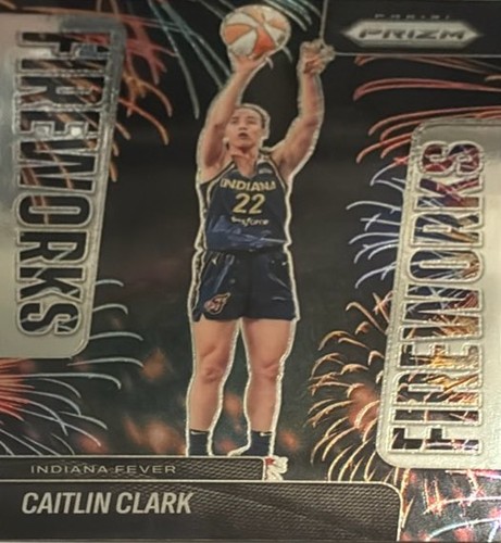 2025 Panini Prizm WNBA Fireworks#9 Caitlin Clark