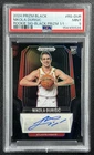 NIKOLA DURISIC PSA 9 2024-25 PANINI PRIZM BLACK #RS-DUR ROOKIE AUTO BLACK RC 1/1