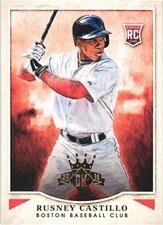 2015 Panini Diamond Kings #177 Rusney Castillo Boston Red Sox Rookie