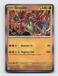 Groudon 108/217 Mega Evolution: Ascended Heroes Holo Rare
