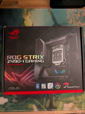 ASUS ROG Strix Z490-I Gaming Mini-ITX Motherboard   LGA1200 - OPEN BOX
