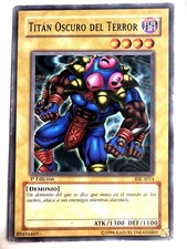 Carta Yugioh Titan oscuro del terror SDK-…