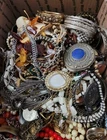 1 Pound Jewelry Costume Vintage Mix LBS  necklaces bracelets pins rings etc lbs