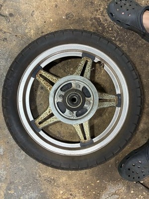1978 honda cb400 hawk ii 2 rear wheel