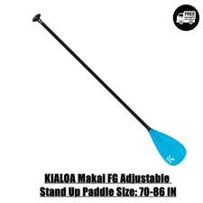 "KIALOA Makai FG Adjustable Stand Up Paddle Size: 70-86 IN "