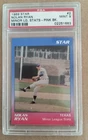 1989 Star #2 Nolan Ryan - Minor League Stats-Pink Back PSA Mint 9