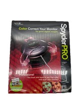 2004 SPYDERPRO CRT LCD RGB colorimeter monitor calibrate Pantone Colorvision USB