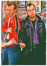 LAVERNE & SHIRLEY - Lenny & Sqiggy * Novelty * TELEVISION * Art Card * ATC ACEO