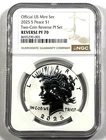 2025-S Peace Dollar Silver $1 2-Coin Reverse Proof Set Rev PF70 NGC Brown Label