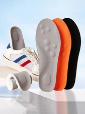 WORK BOOTS ORTHOTIC FOOT ARCH HEEL SUPPORT SHOE INSERTS MASSAGING GEL INSOLES