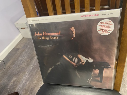John Hammond SO MANY ROADS LP Cisco Audiophile Kevin Gray RTI 180 Gm Levon Helm