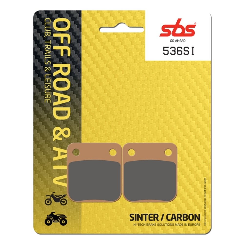 SBS 536SI Front/ Rear Sintered Brake Pads Off Road & ATV Upgraded Brake Pads - Image 4