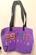 Vintage ESPRIT SPORTIV Tote w. Pockets