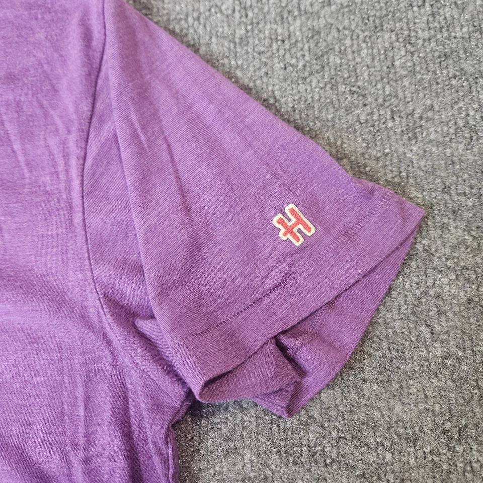 Футболка Homage Hardy для мальчиков с графическим принтом бирка TNA командный размер средний фиолетовый - Изображение 3 из 4