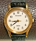 Vintage Exceline Seiko Quartz Japan Ladies Dainty Petite Dress Watch Works