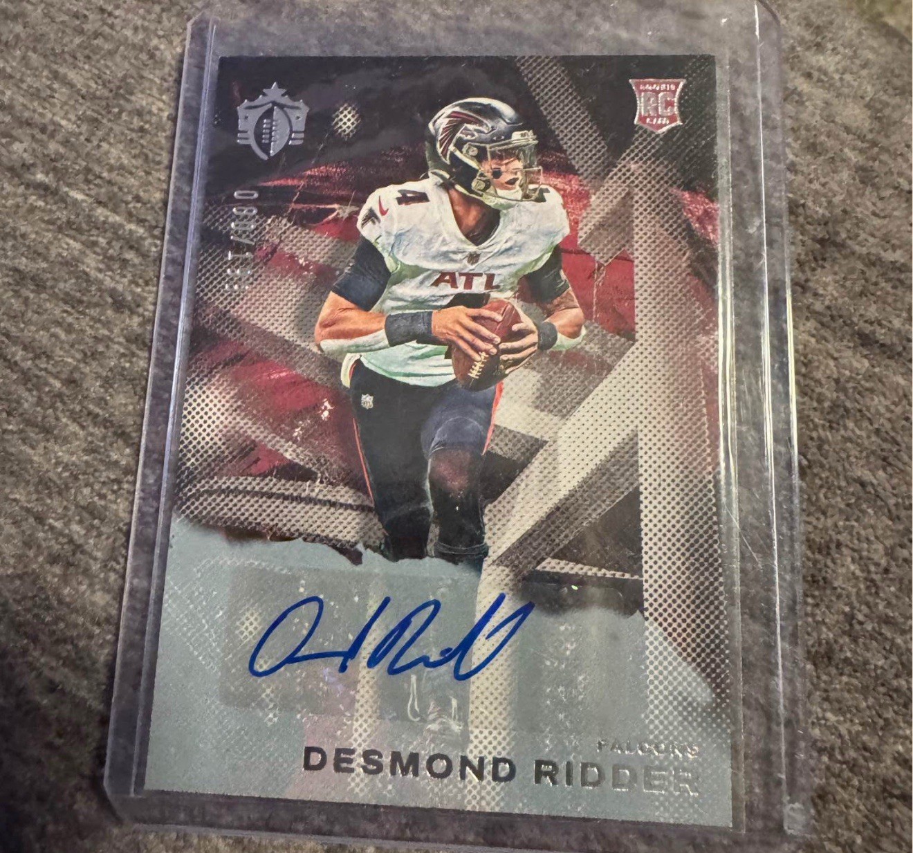 2022 Panini Chronicles - Gridiron Kings Desmond Ridder #GK-4 Signatures /199
