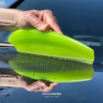 chemicalworkz Water Blade Silikonlippe Abzieher Wischer Auto Trocknung Grün