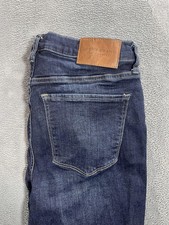 Lucky Brand Jeans Womens 10/30 Blue High Rise Flare Stevie Stretch Denim Zip Fly