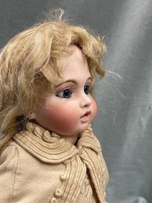 Antique Cabinet Size Circle Dot Bru French bebe doll - perfect | eBay